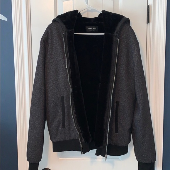 Zara Man hooded zip up - Picture 2 of 5